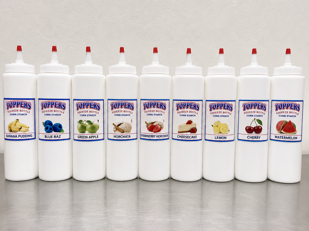 Topper squeeze bottle