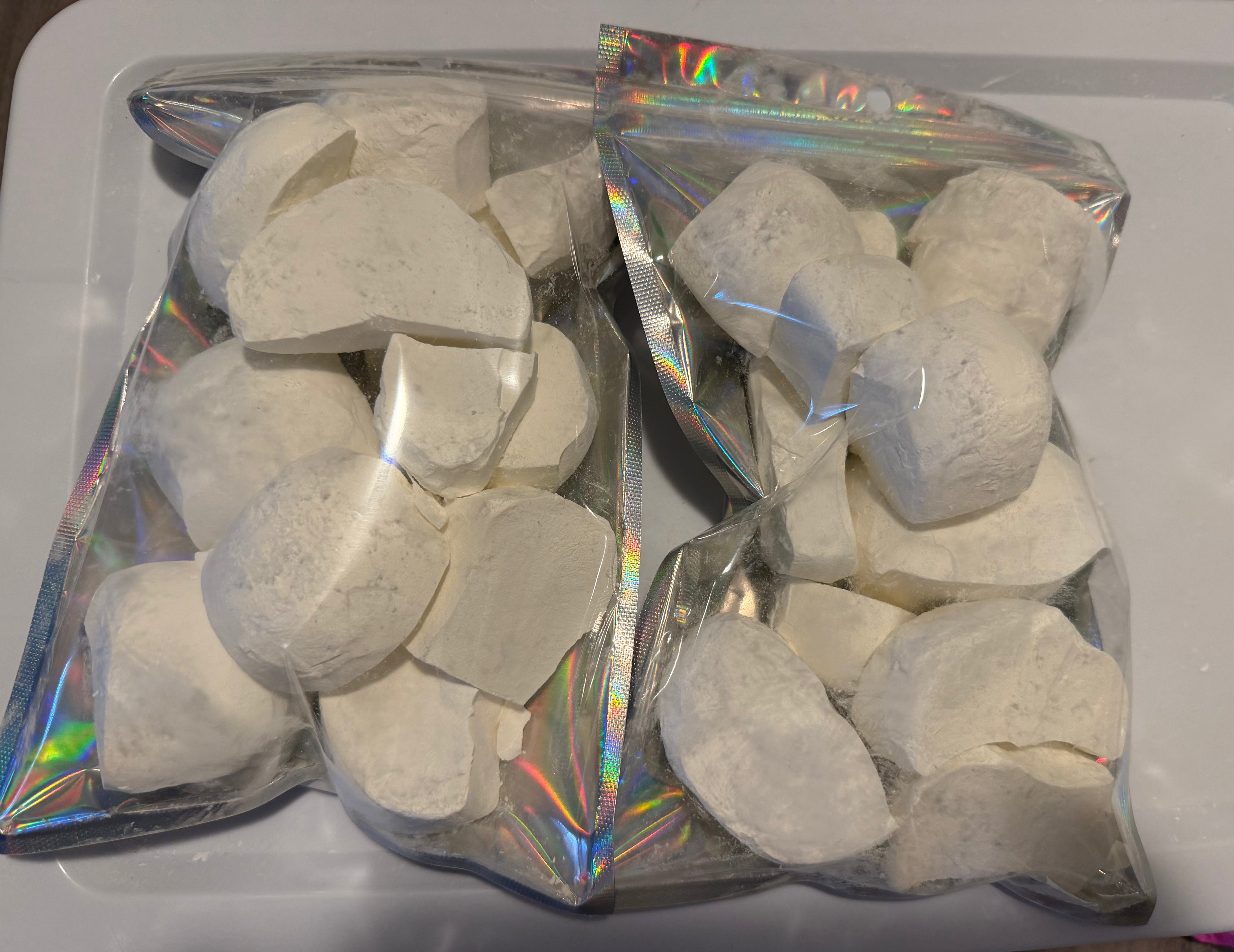 Two chunk bags
